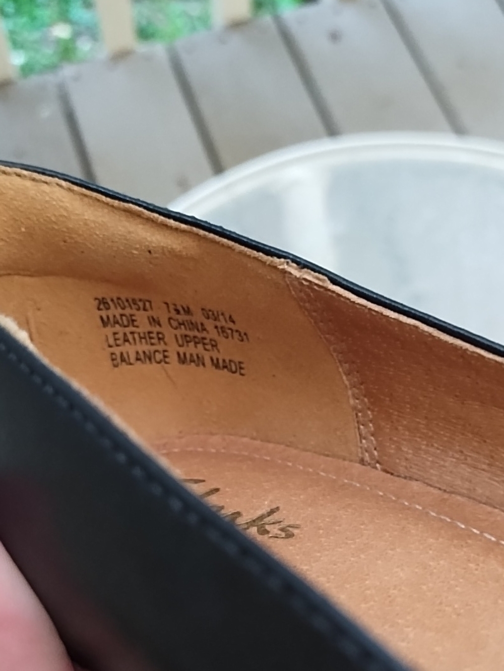 Clarks Classic Black Women's Pump - Sleek Leather Look - Picture 8 of 9